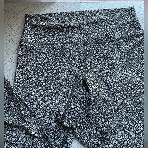 Lululemon Align Pant High Rise 25” Floral Alpine Size 16